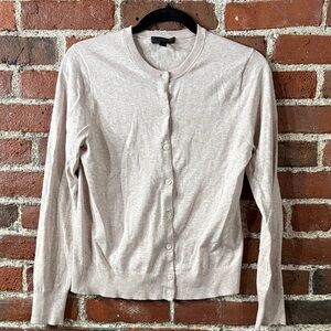 J. Crew Cream Cardigan